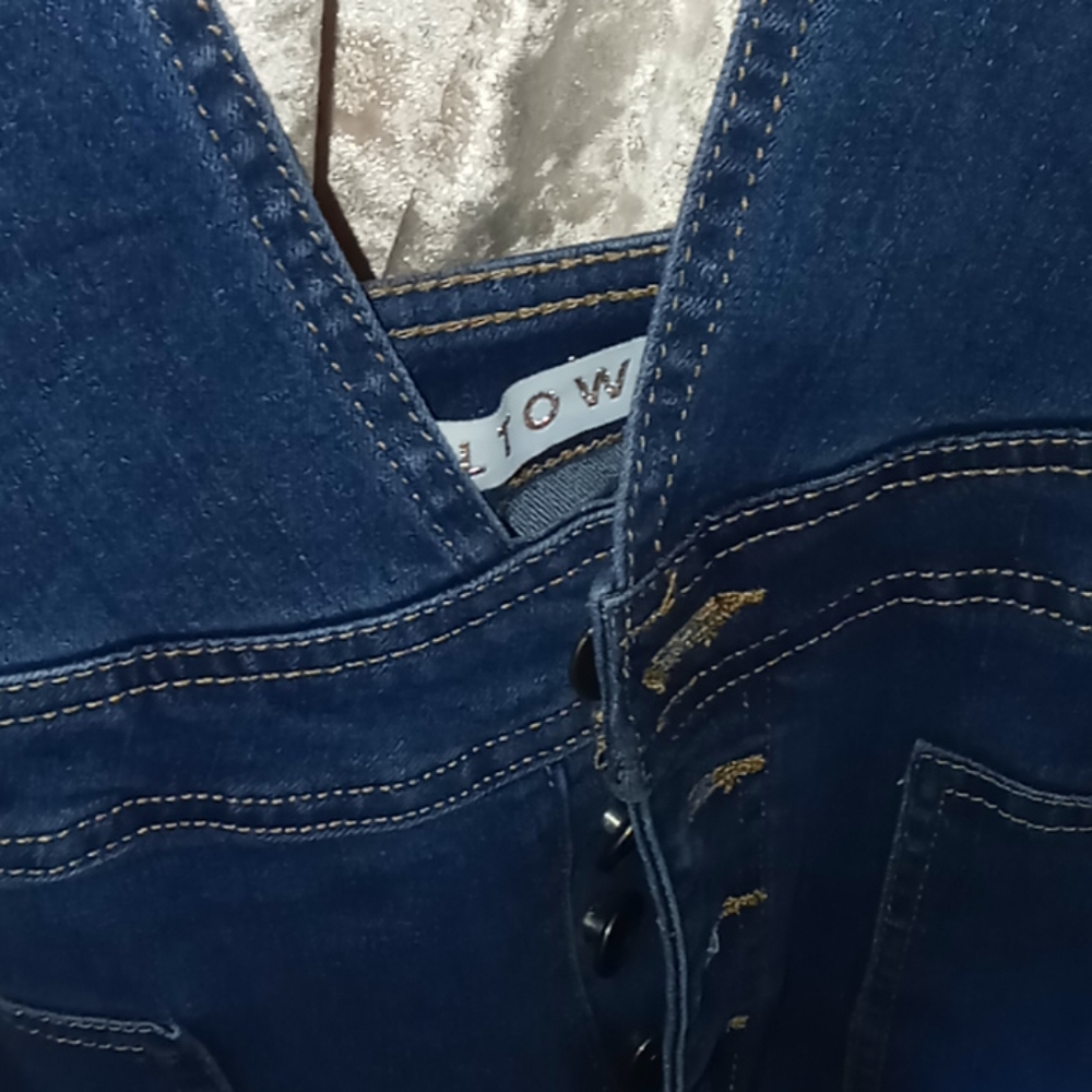 Macy's Jean dress romper